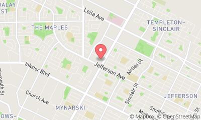 map, Canad Inns Destination Centre Garden City