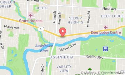 map, Holiday Inn Winnipeg - Airport West