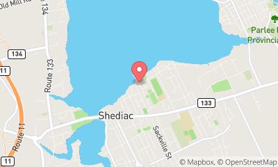 map, Shediac Bay Yacht Club Ltd