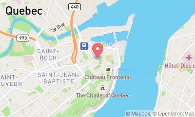 map, Immersion Quebec