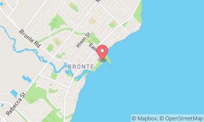 map, Bronte Heritage Waterfront Park
