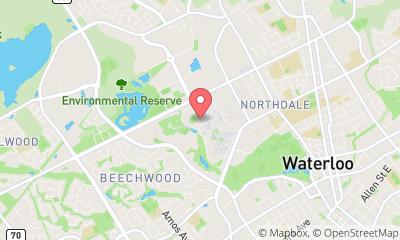 map, University of Waterloo