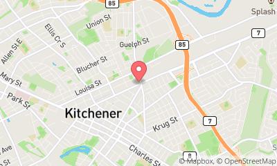 map, Bobs Guitar Service