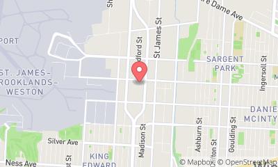 map, Sandman Hotel & Suites Winnipeg Airport