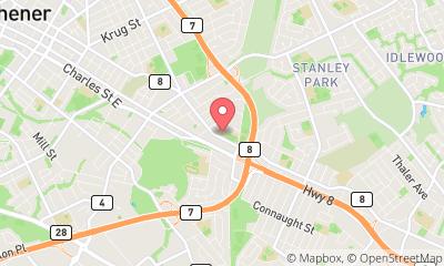 map, Eastwood Collegiate Institute