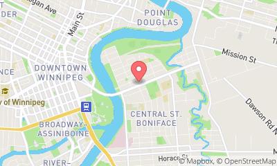 map, La Maison des artistes visuels francophones