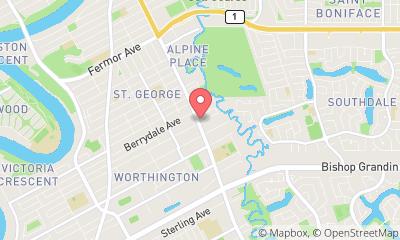 map, Borowski's Health Shop & Day Spa LTD.