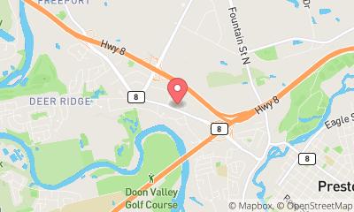 map, Landmark Cinemas 12 Kitchener