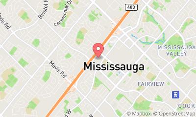 map, Cineplex Cinemas Mississauga