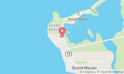 map, Cabin cottage Rentals www.grand-beach.ca