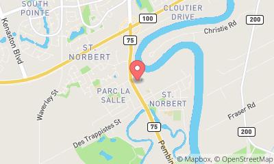 map, St Norbert Community Centre