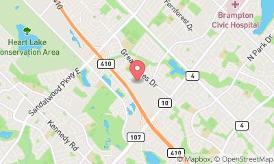 map, SilverCity Brampton Cinemas