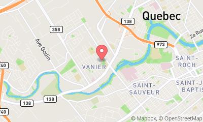 map, Aréna Patrick-Poulin