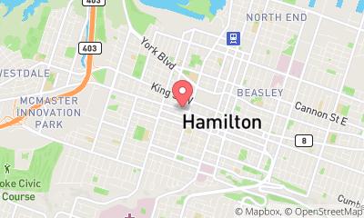 map, 150 Main Street West Apartments