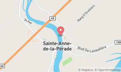 map, Poisson des chenaux - Centre de Pêche Le Rendez-Vous - André Daigle