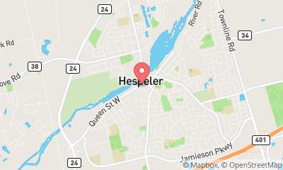 map, The Hub Bicycle Shop