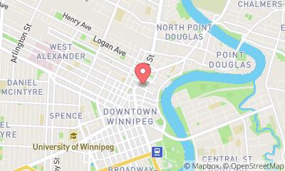 map, Winnipeg Symphony Orchestra