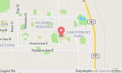 map, Murdoch MacKay Collegiate