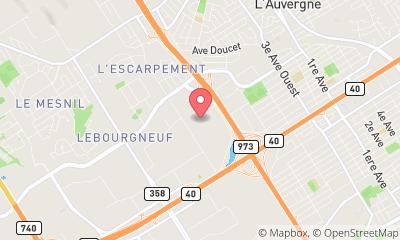 map, La Cage - Brasserie sportive