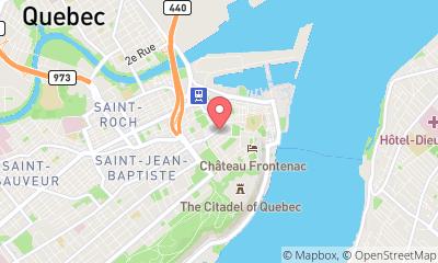 map, Pizzeria Chez Murphy's, Microbrasserie, Microbrewery Vieux-Québec