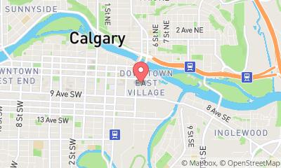 map, HI Calgary City Centre Hostel