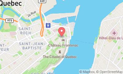 map, Auberge Place d'Armes