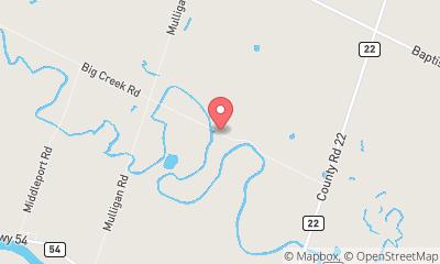 map, Big Creek Horse Stables - Horseback Riding