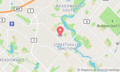 map, North Mississauga Soccer Club