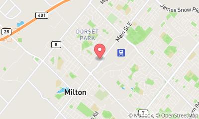 map, Milton Muay Thai Boxing Gym & Athletics