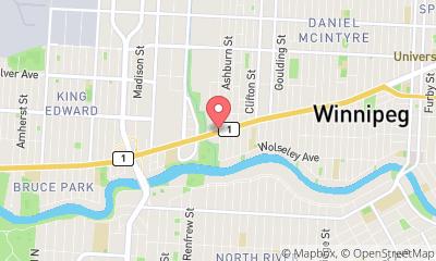 map, Drop In Dance Winnipeg