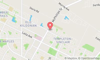 map, Shapes Fitness McPhillips