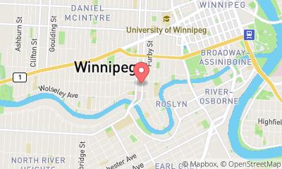 map, South Sherbrook FItness