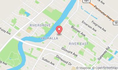 map, Fit Club North Winnipeg