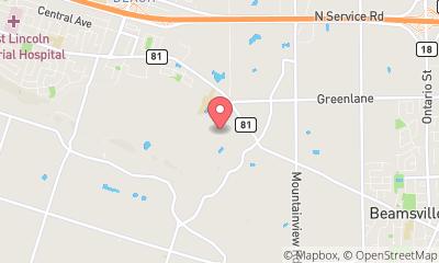 map, Peninsula Ridge Estates Winery