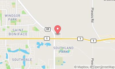 map, Magic 'N Motion Studio - Winnipeg Dance School