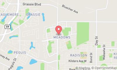 map, Winnipeg Dance Force