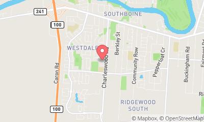 map, Faith Bible Camp