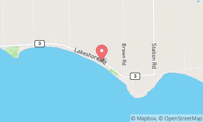 map, Long Beach Cottage Rentals