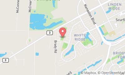 map, Whyte Ridge Community Centre