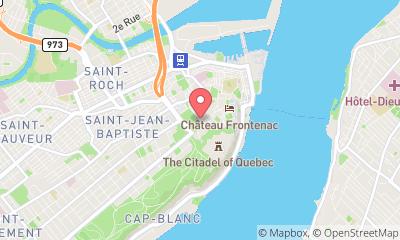 map, Auberge La Chouette