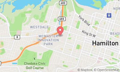 map, Gravity Climbing Gym - Hamilton