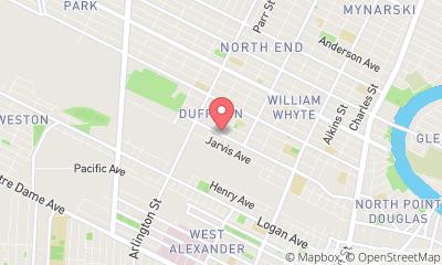 map, Winnipeg Old Country Sausage Ltd