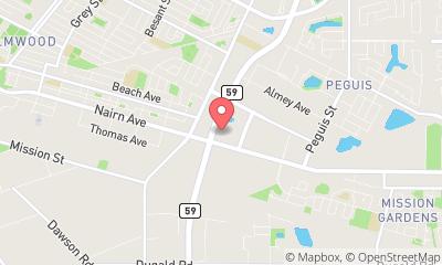 map, Crock A Doodle Winnipeg-Kildonan