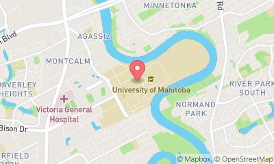 map, University of Manitoba Bookstore