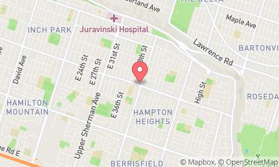 map, Hamilton Basketball Association