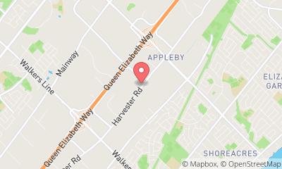 map, NextGen Martial Arts Burlington, Taekwondo and After School Program