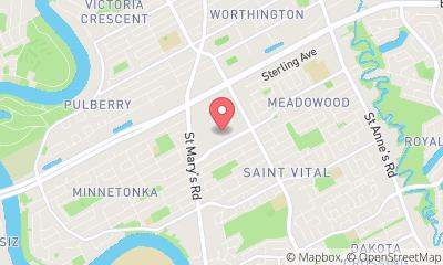 map, SilverCity St. Vital Cinemas