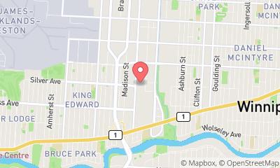map, Scotiabank Theatre Winnipeg