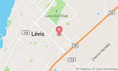 map, Four Points by Sheraton Lévis Convention Centre