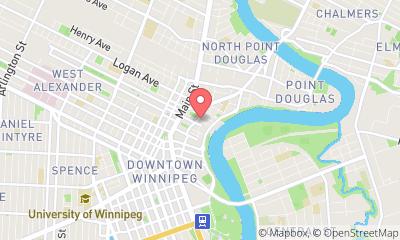 map, Manitoba Cricket Association